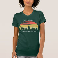 Family Reunion Custom Camping Trip Sunset Forest