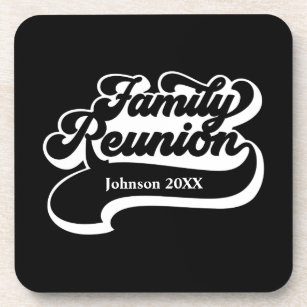 Family Reunion Custom Coaster