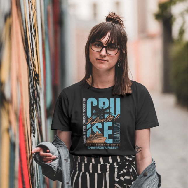 Family Reunion Custom Cruise Summer Vacation  T-Shirt (Creator Uploaded)