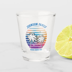 Family Reunion Custom Cruise Vacation Shot Glass
