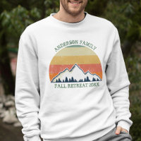 Family Reunion Custom Fall Retreat Cool Sunset