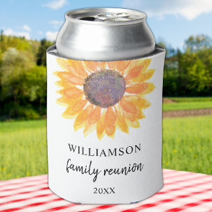 Family Reunion Custom Name Can Cooler