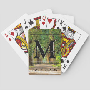 Family Reunion Custom Personalised Playing Cards