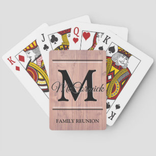 Family Reunion Custom Personalised Playing Cards