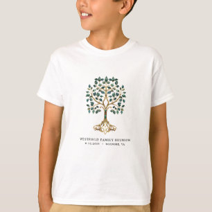 Family Reunion Emerald Tree of Life Child T-Shirt