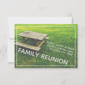 Family Reunion Event Invitation
