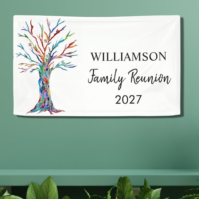 Family Reunion Family Tree Banner (Creator Uploaded)