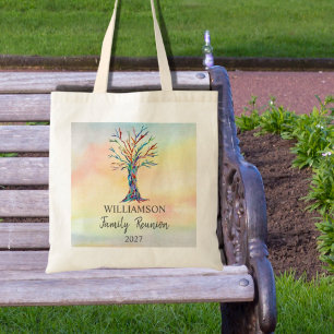Family Reunion Family Tree  Tote Bag