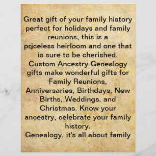 Family Reunion Flyer