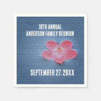 Family Reunion Gathering Floating Pink Flower