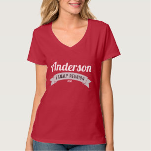 Family reunion gathering love custom personalise T-Shirt