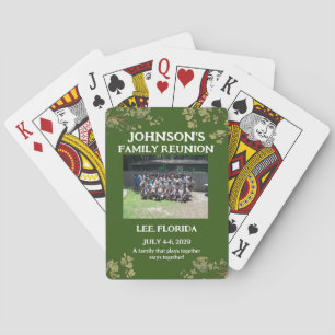 Family Reunion Gift Playing Cards