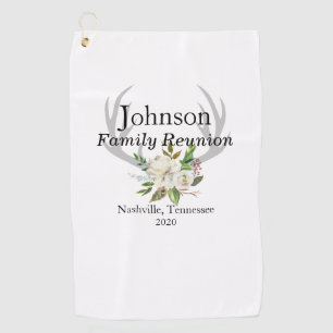 Family Reunion Golf Towel