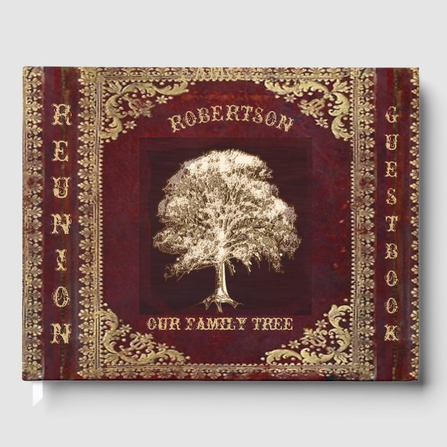 Family Reunion Guest Book (Front)