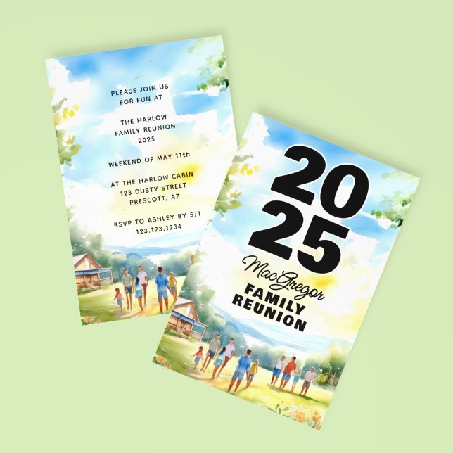 Family Reunion  Invitation (Creator Uploaded)