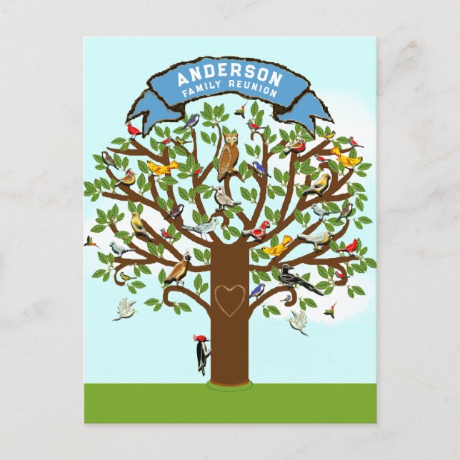 Family Reunion Invitations (Front)