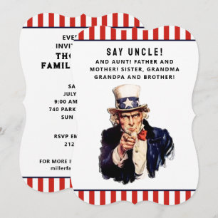 Family Reunion Invitations