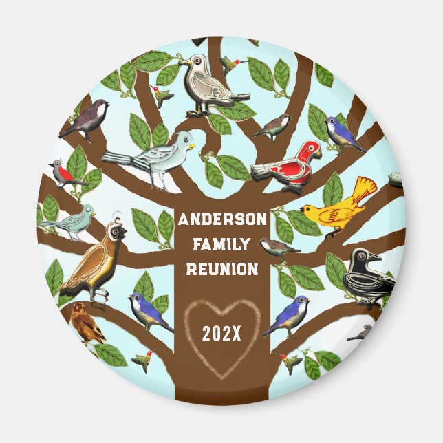 Family Reunion Keepsake Magnet (Front)