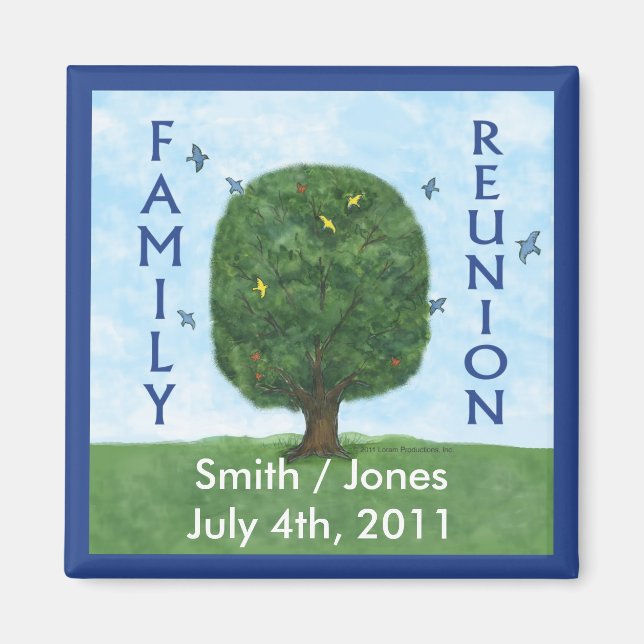 Family Reunion Magnet (Front)