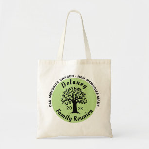 Family Reunion Memories Keepsake Souvenir Gift Tote Bag