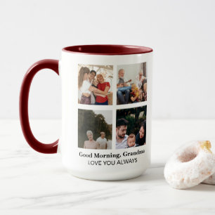 Family Reunion Multi-Photo Collage Personalised  Mug
