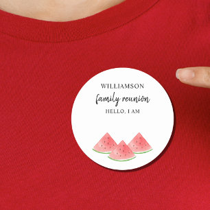 Family Reunion Name Tag