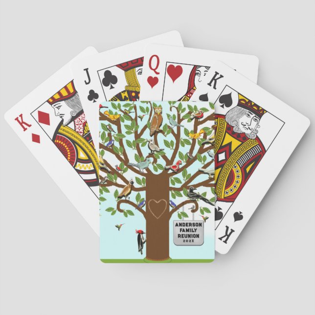 Family Reunion Playing Cards (Back)