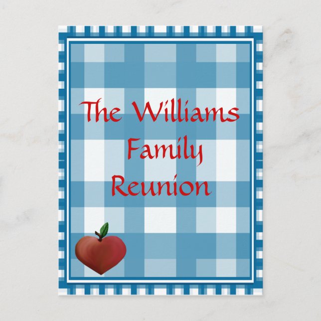 Family Reunion Post Card (Front)