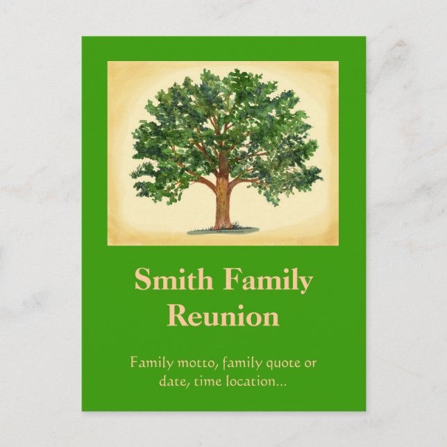 Family Reunion Postcard Invit... (Front)