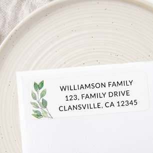 Family Reunion Return Address