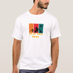 Family Reunion Road Trip 2023 Mountain Sunset T-Shirt