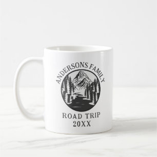 Family Reunion Road Trip Mountain Personalised Coffee Mug