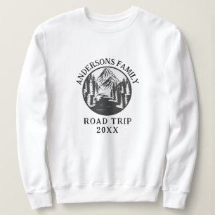 Family Reunion Road Trip Mountain Personalised Sweatshirt