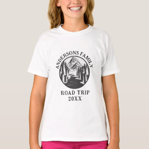 Family Reunion Road Trip Mountain Personalised T-Shirt