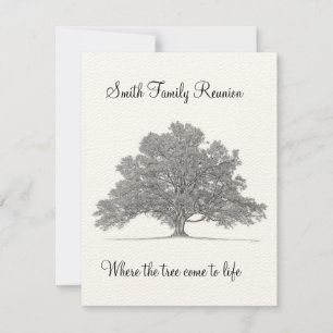 Family Reunion RSVP Card