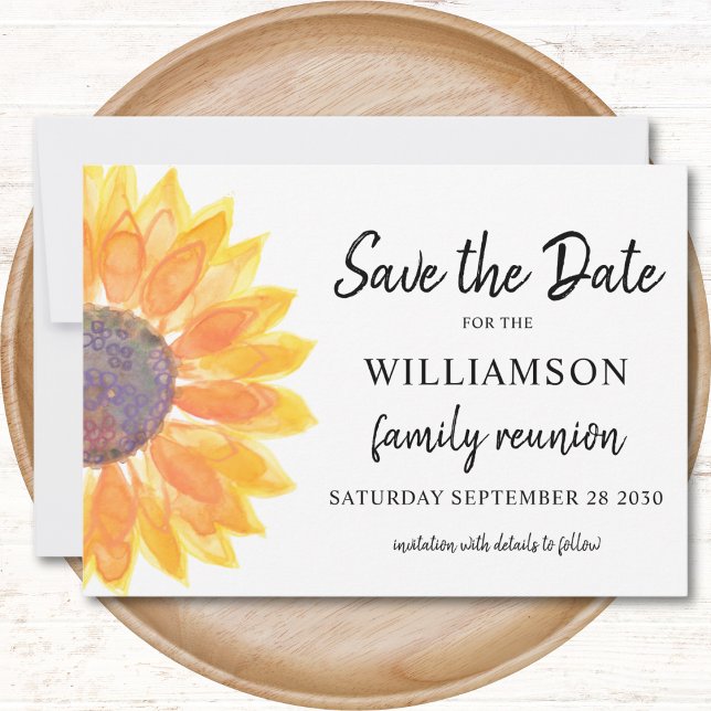 Family Reunion Save The Date Card (Creator Uploaded)