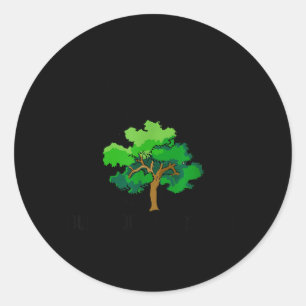 Family Reunion Shirt Funny Crazy Family Tree Classic Round Sticker