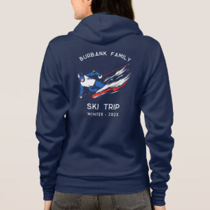 Family Reunion Ski Trip Matching Custom Hoodie