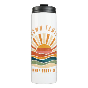 Family Reunion Summer Sunset Beach Thermal Tumbler