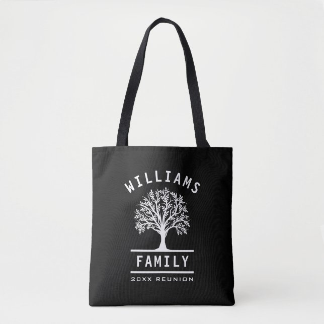 Family Reunion Summer Vacation Road Trip Tree Tote Bag (Front)