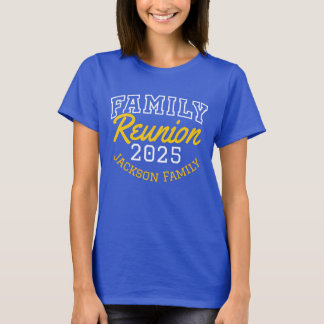 Family Reunion T-shirt Personalised and Customised