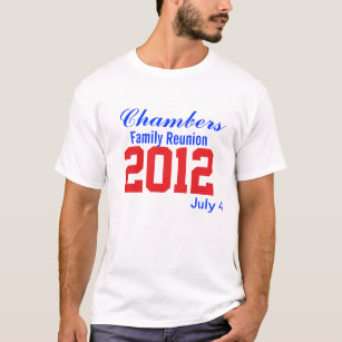 Family Reunion T-Shirt (Red, White, Blue)