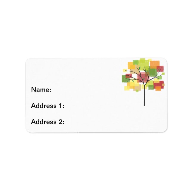 Family Reunion Tree Label (Front)