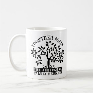 Family reunion tree with name and Date Coffee Mug