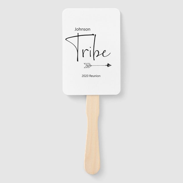 Family Reunion, Tribe Hand Family Fan (Front)