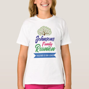 Family reunion tshirts photo collage wear Template