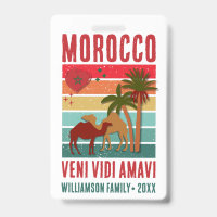 Family Reunion Vacation Morocco Trip Group 