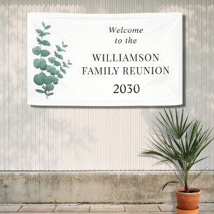 Family Reunion Welcome Banner