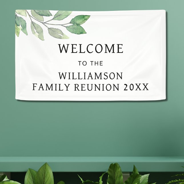 Family Reunion Welcome Banner (Creator Uploaded)