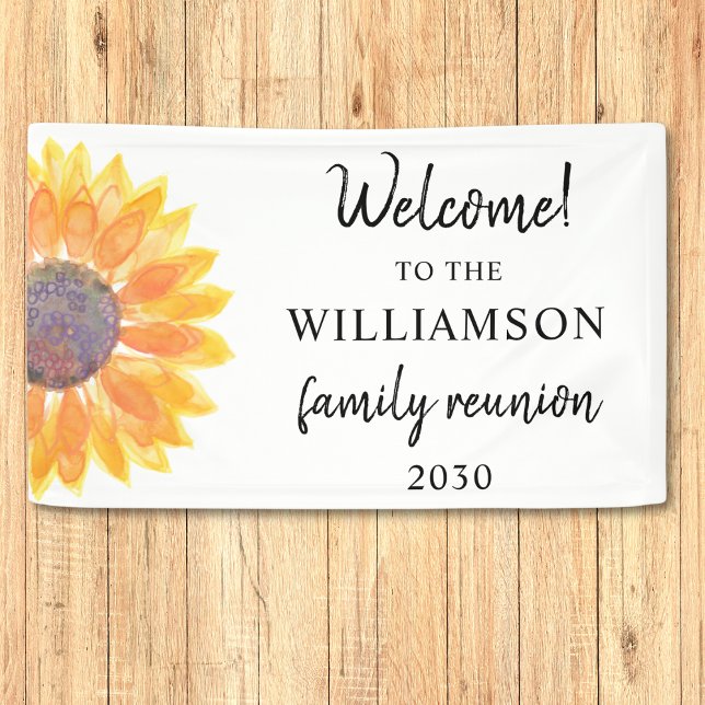 Family Reunion Welcome Banner (Creator Uploaded)